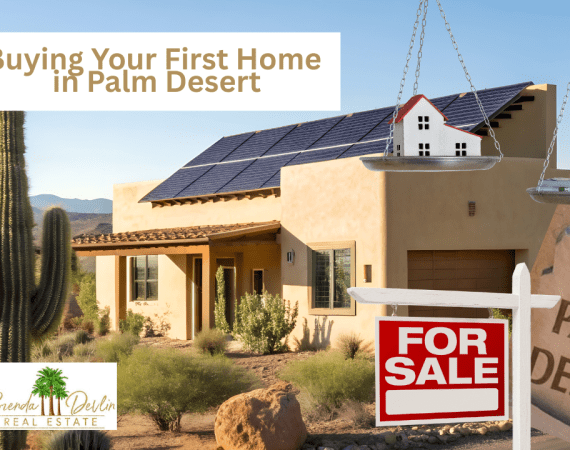 Palm Desert first-time homebuyer neighborhood map