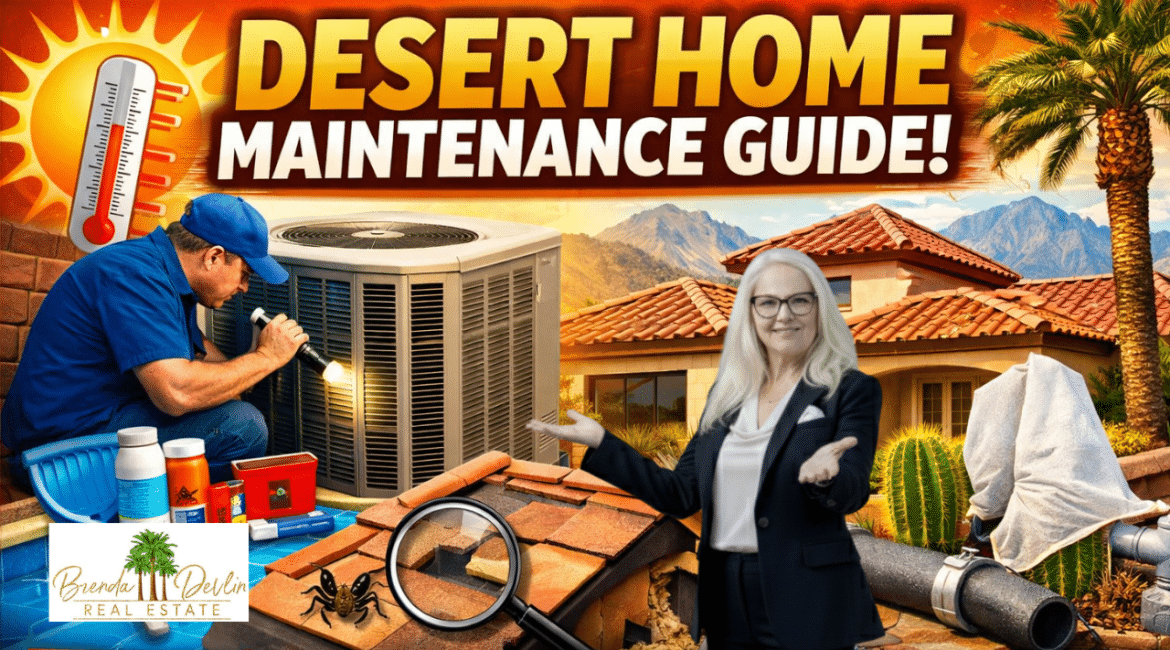 Desert Home Maintenance: Your Complete Seasonal Checklist for 2025