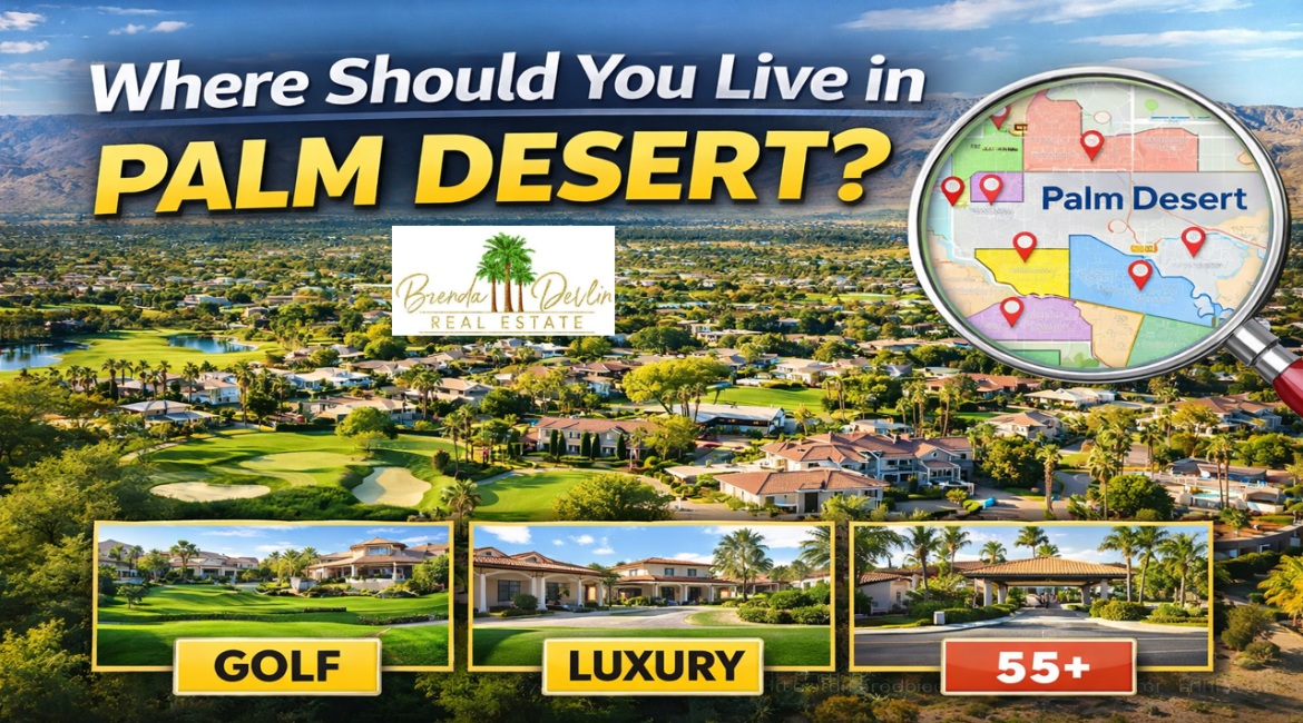 Palm Desert Gated Community Map: Where Each Lifestyle Fits