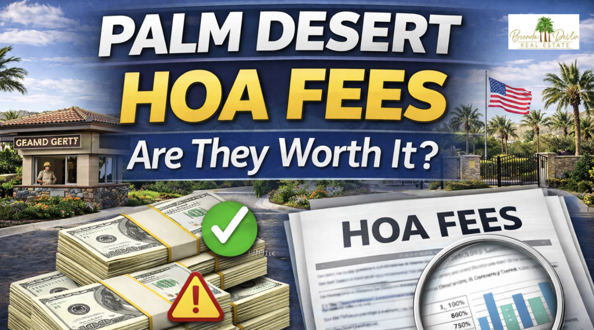 HOA Fees in Palm Desert Gated Communities: What Do They Cover?