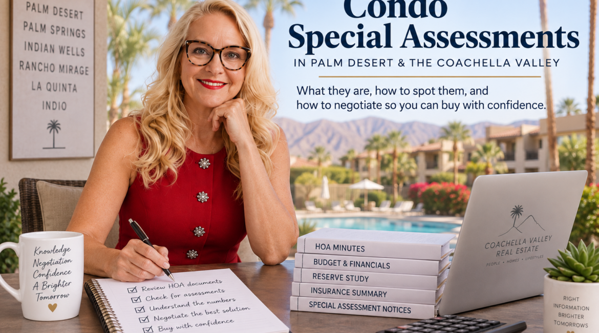 Palm Desert condo special assessment